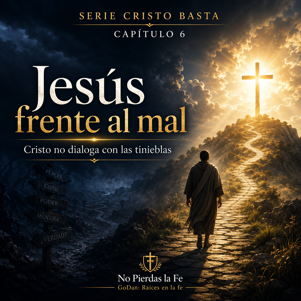 Cristo Basta: Jesús frente al mal. Cristo no dialoga con las tinieblas