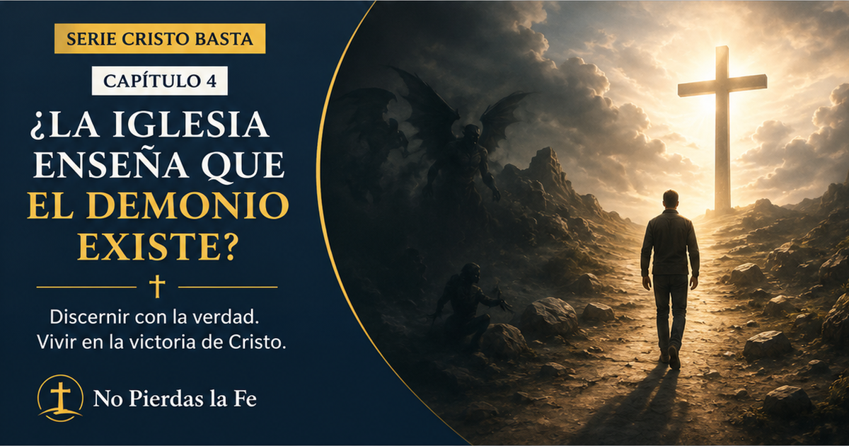 Cristo Basta: ¿La Iglesia enseña que el demonio existe?