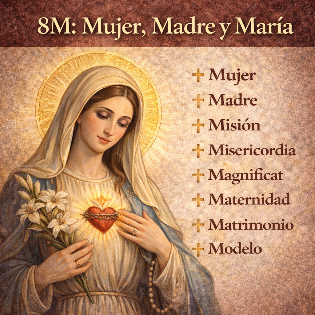 8M: M de María, Mujer y Madre