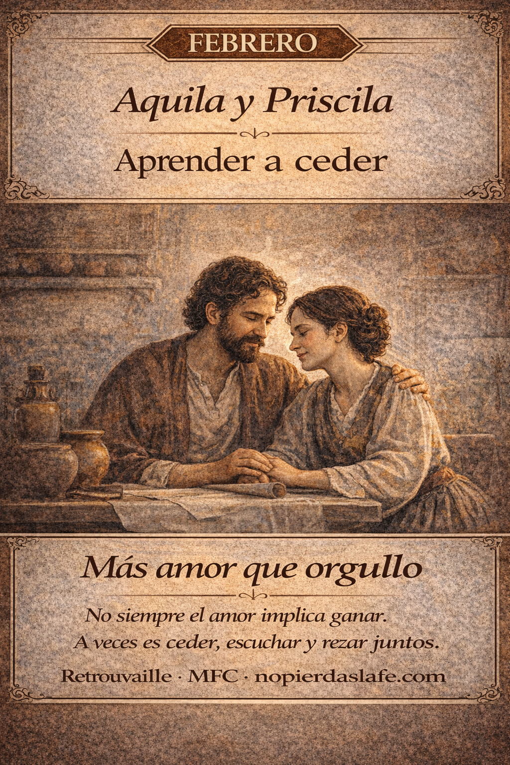 Febrero - Matrimonio santo