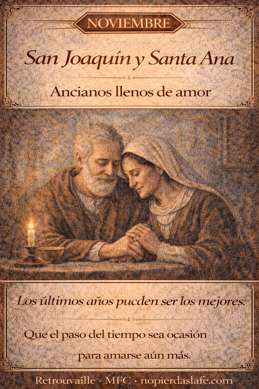 Noviembre - Matrimonio santo